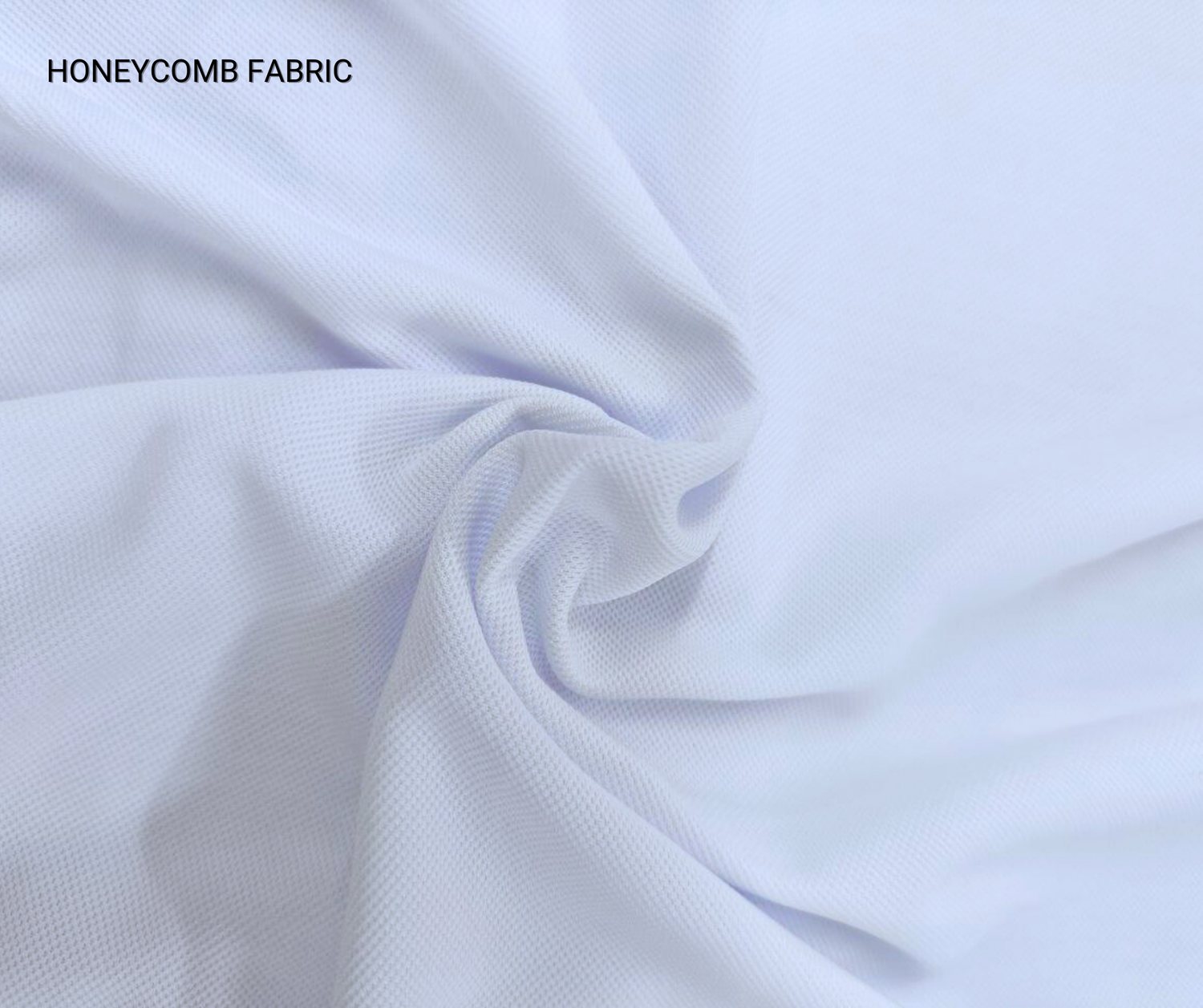 Durable square mesh fabric used in sports uniforms