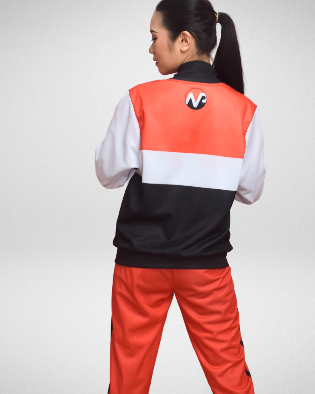 Sublimated Sports Jacket–Premium Yonex Polyester Fabric back view