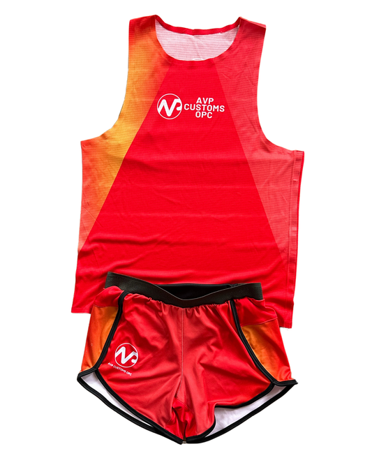 Seamless racerback jersey – front view